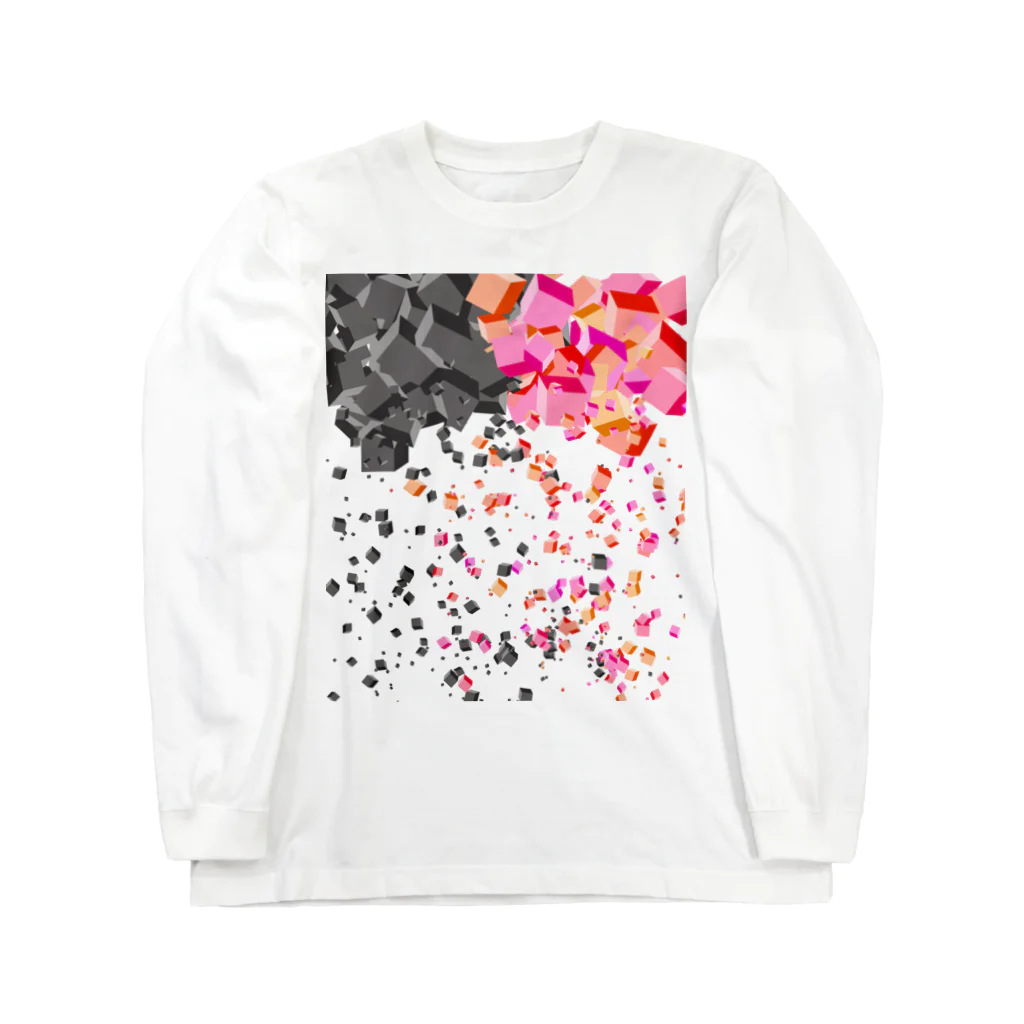 nyanchu08023のブラックペッパーとヒマラヤ岩塩 Long Sleeve T-Shirt