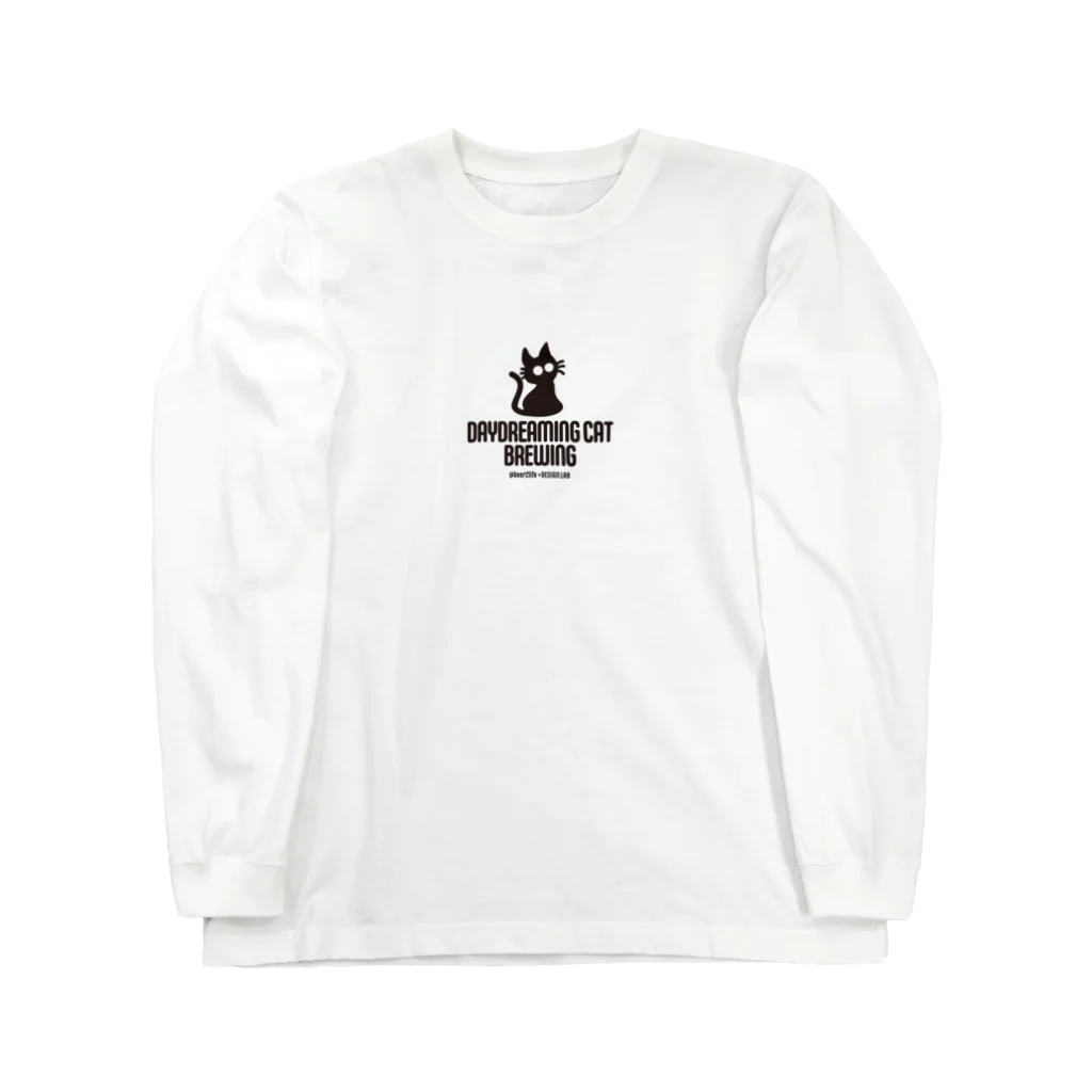 びーるのみたい。webshopのDaydreamingCatBrewing_logo Long Sleeve T-Shirt