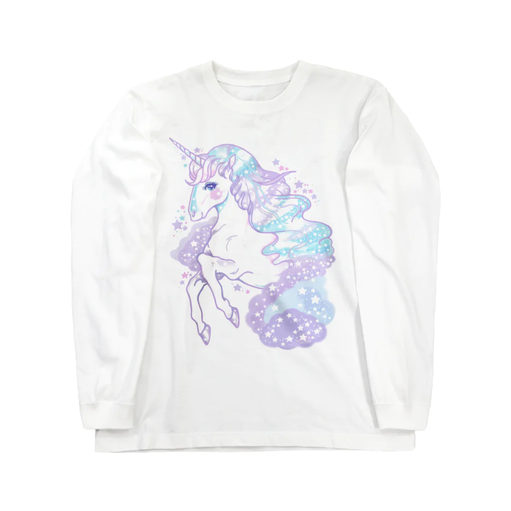 DreamLandのDreamy Unicorn･:*+.:+ ロングスリーブTシャツ