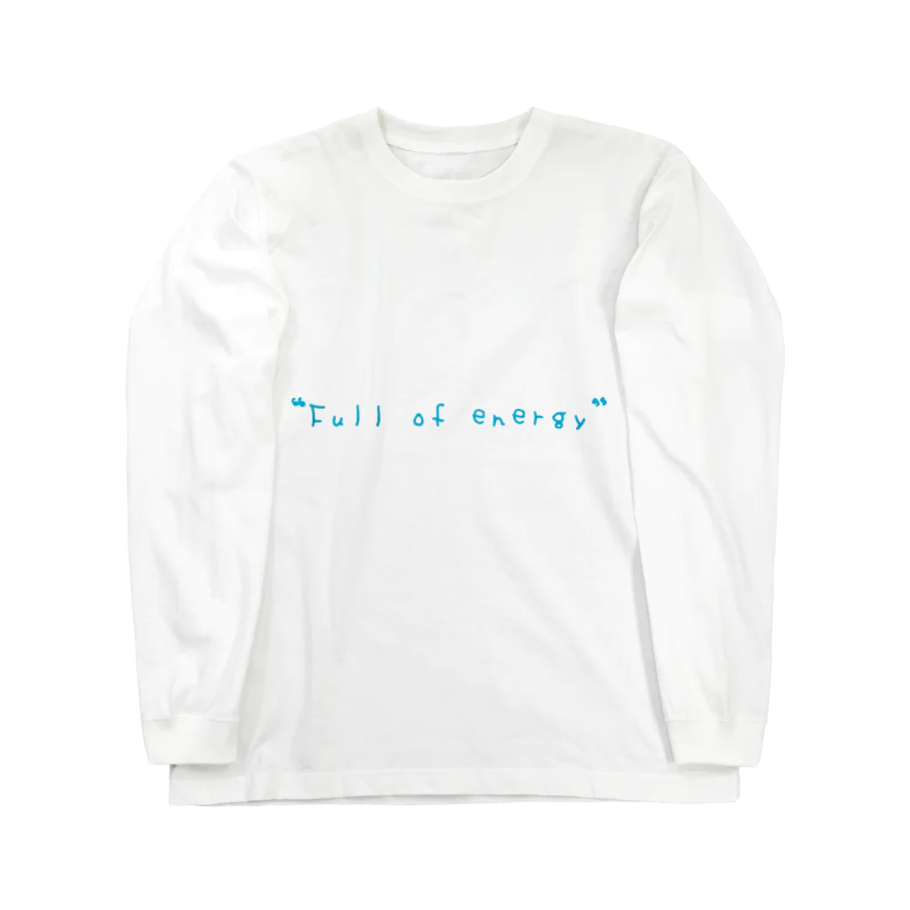 アッチムイテホイのFull of energy ロングスリーブTシャツ