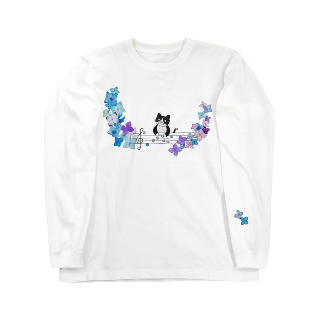 MAYUGENEKOpresentsのあじさい作り Long Sleeve T-Shirt