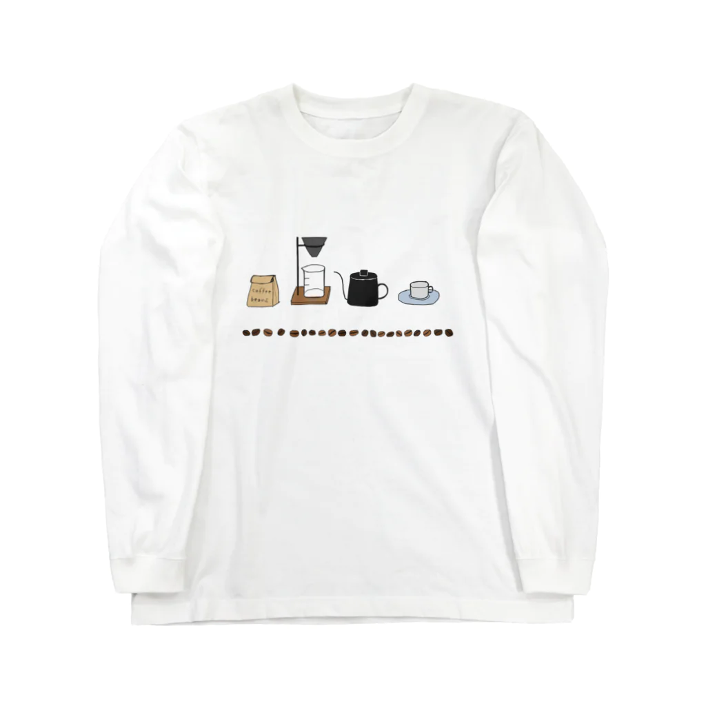 むぅのコーヒータイム Long Sleeve T-Shirt