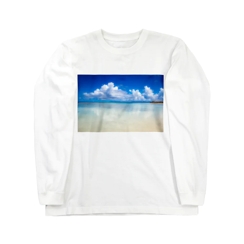 mizuphoto galleryのDreaming blue ロングスリーブTシャツ