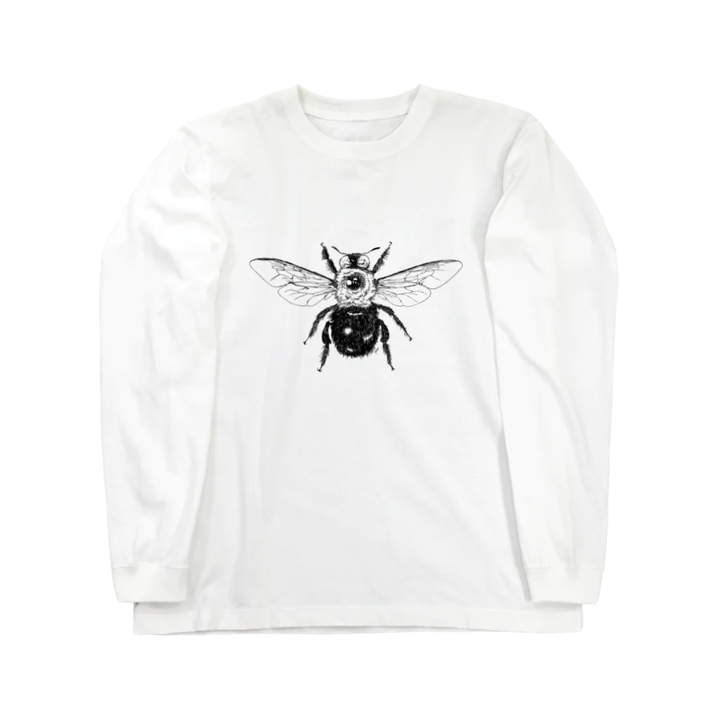 makkura.のクマバチ(xylcopa.) Long Sleeve T-Shirt