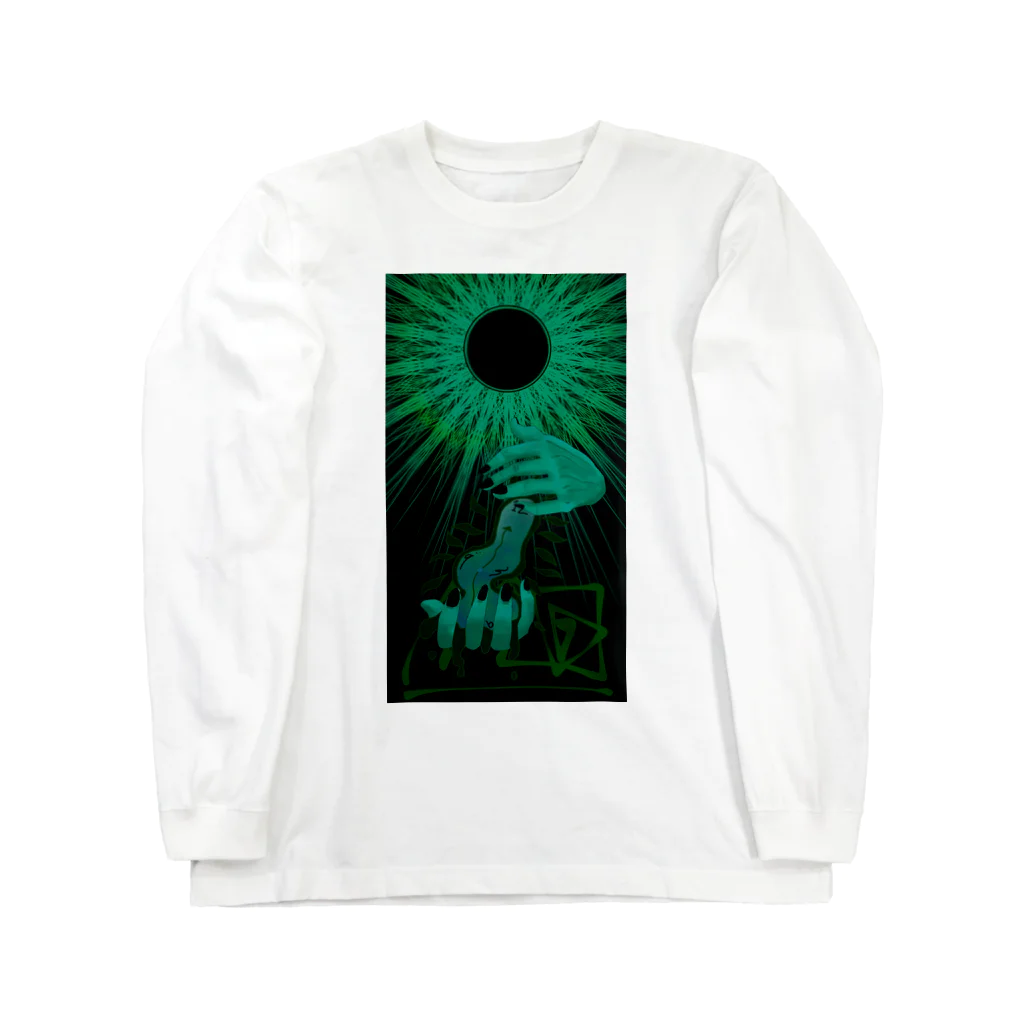 麟暁法師の翠環日食 Long Sleeve T-Shirt