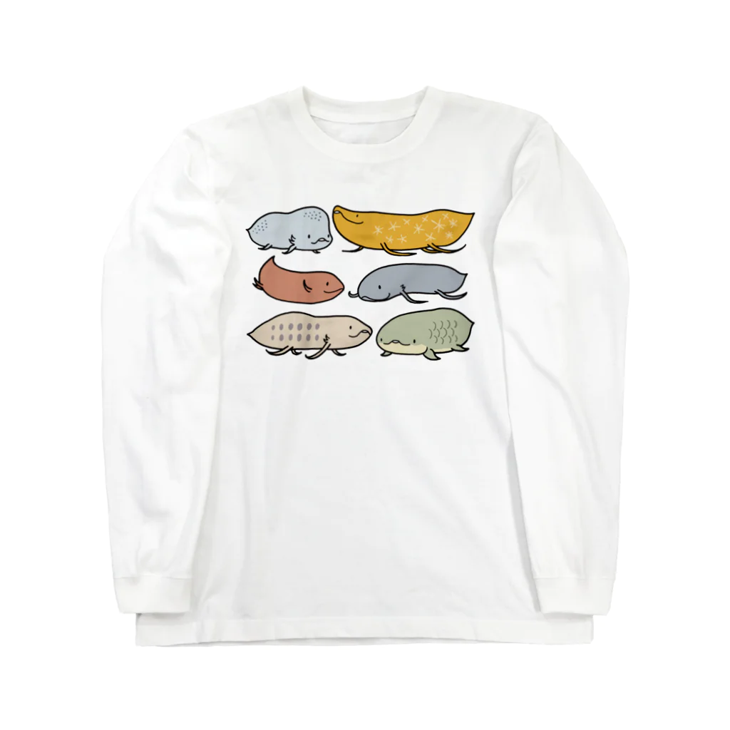 幻想水系branch　byいずもり・ようのFish or Newt? ロングスリーブTシャツ