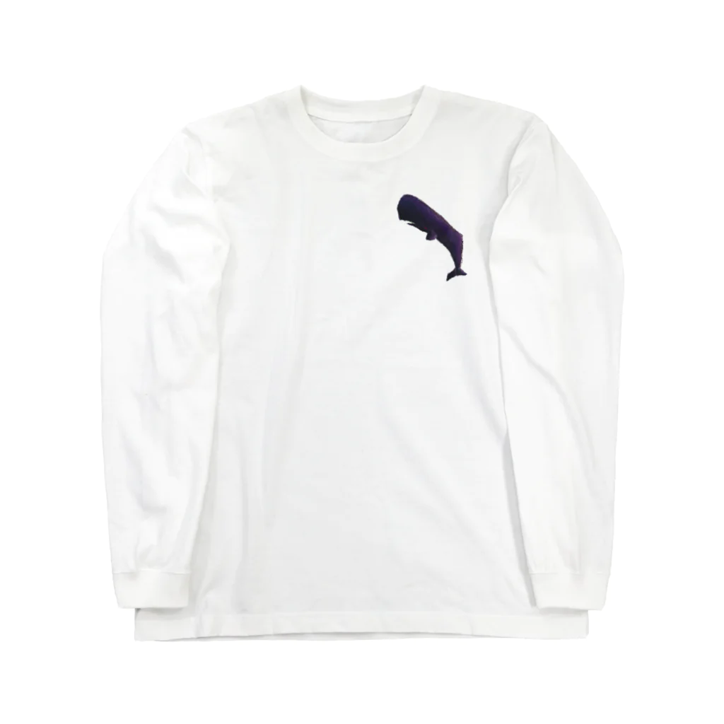 SADAの上昇マッコウクジラ ロングスリーブTシャツ