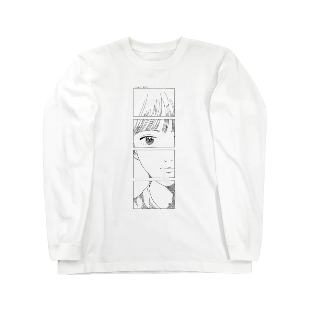 ｍｙｕ ｓｈｏｐのみえないシロ Long Sleeve T-Shirt