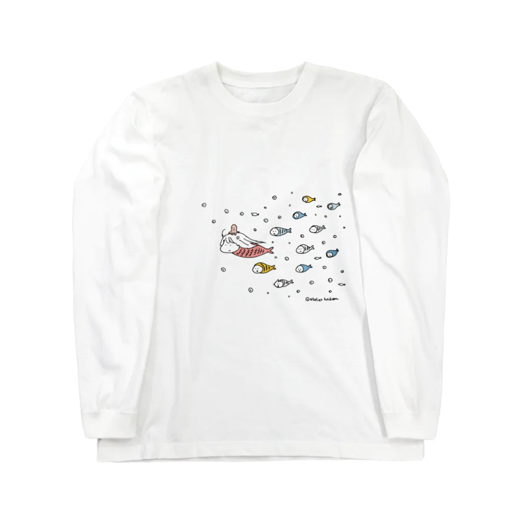 ほっかむねこ屋（アトリエほっかむ）のさかなたち Long Sleeve T-Shirt