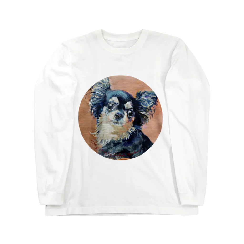 ミニ画廊ヨシデンのMYUちゃん Long Sleeve T-Shirt