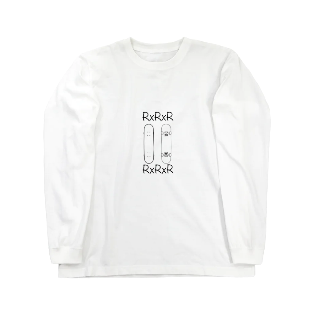 R×R×Rのスケートロゴ Long Sleeve T-Shirt