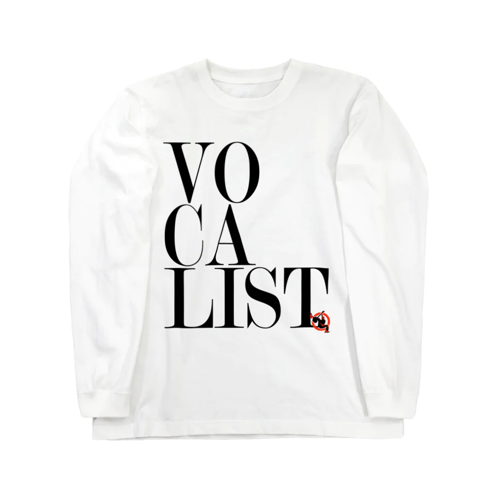 ラスト バンディットのVocalist Black Long Sleeve T-Shirt