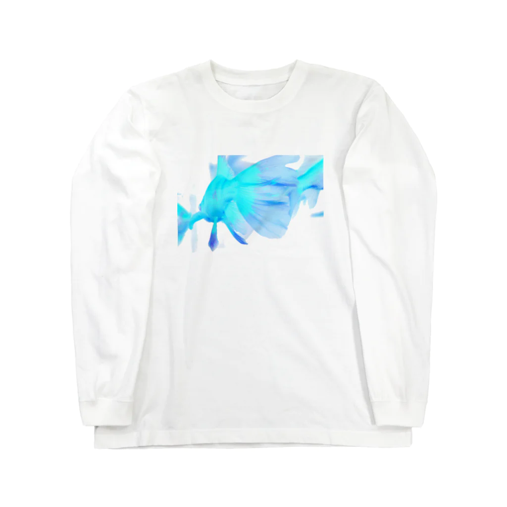 鳴八屋の金魚-02 Long Sleeve T-Shirt