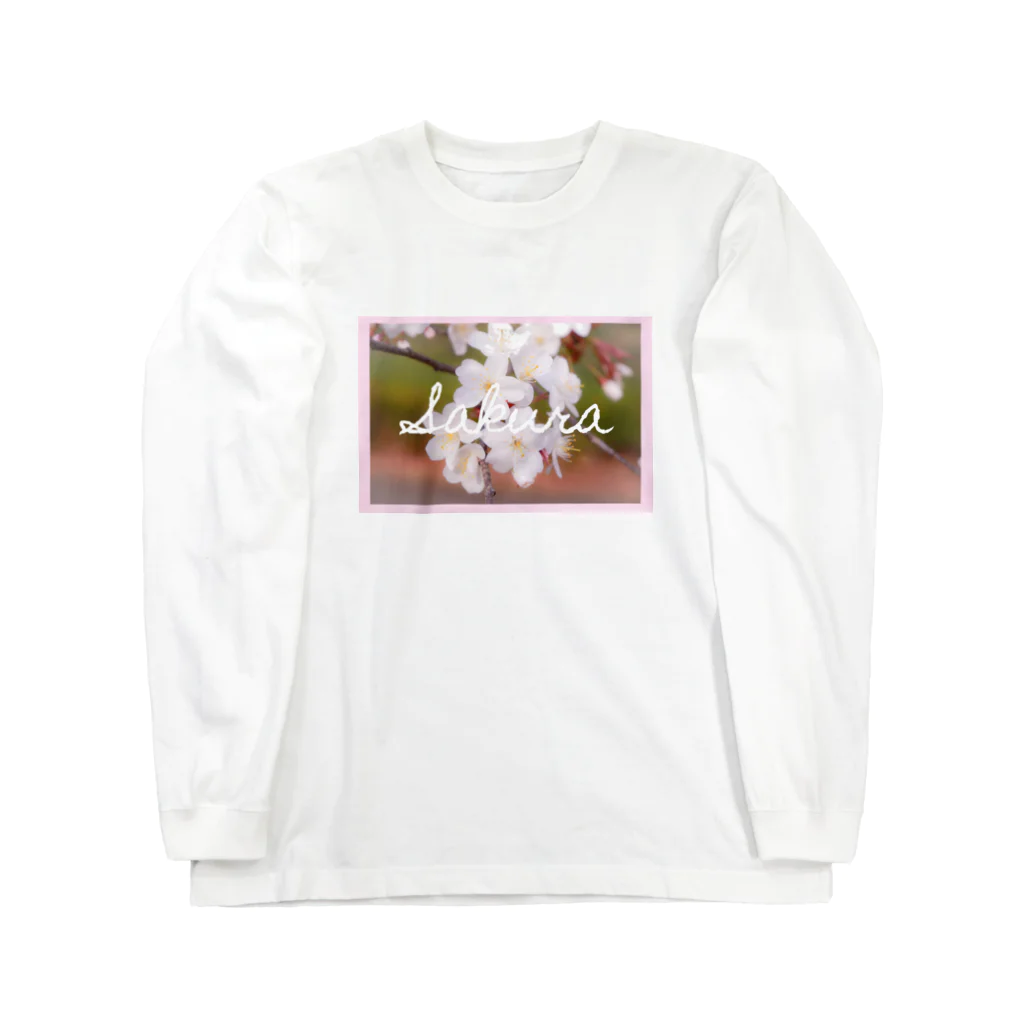 きらめきのSakura ロングスリーブTシャツ