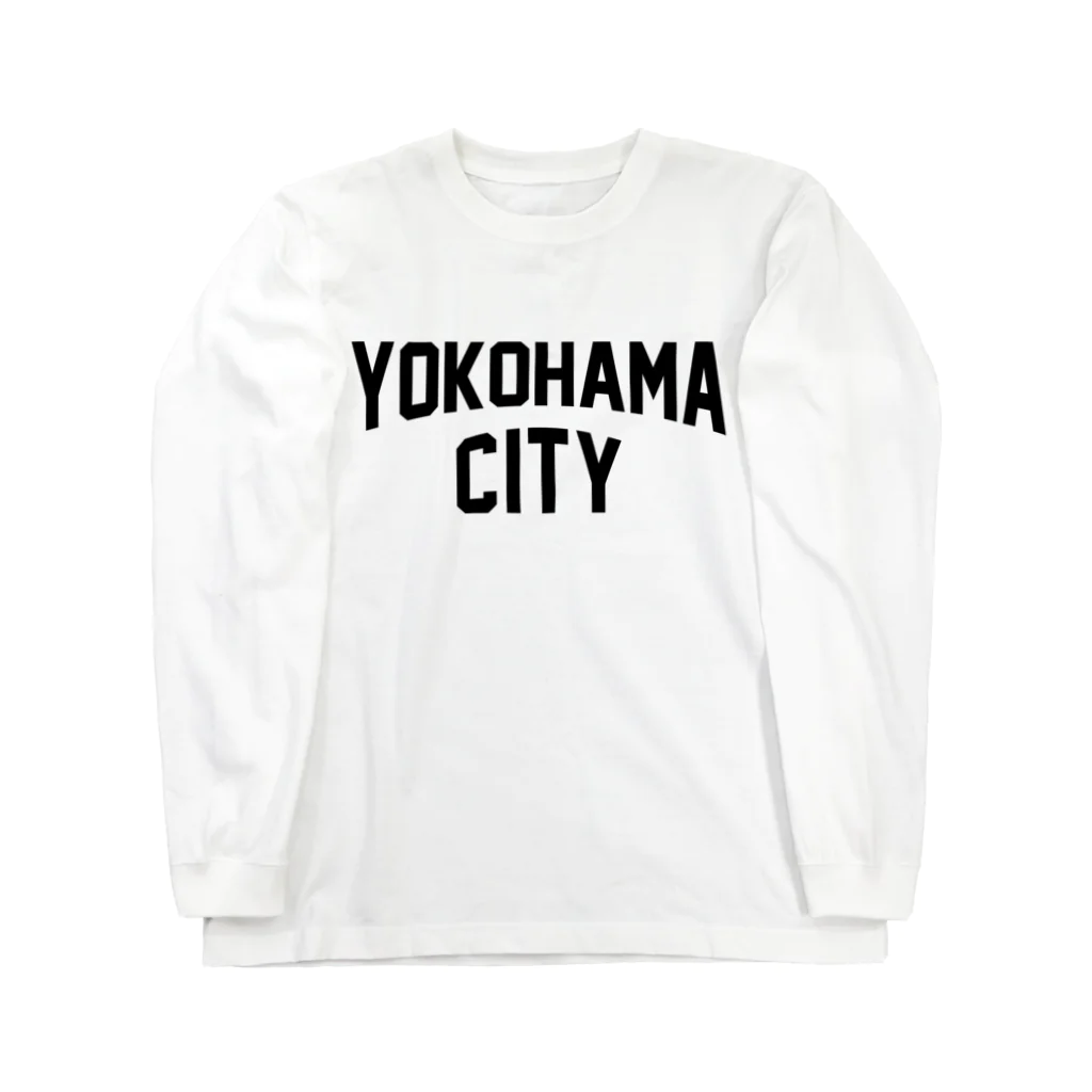 JIMOTO Wear Local Japanの横浜 横浜市 YOKOHAMA CITY　 ロングスリーブTシャツ