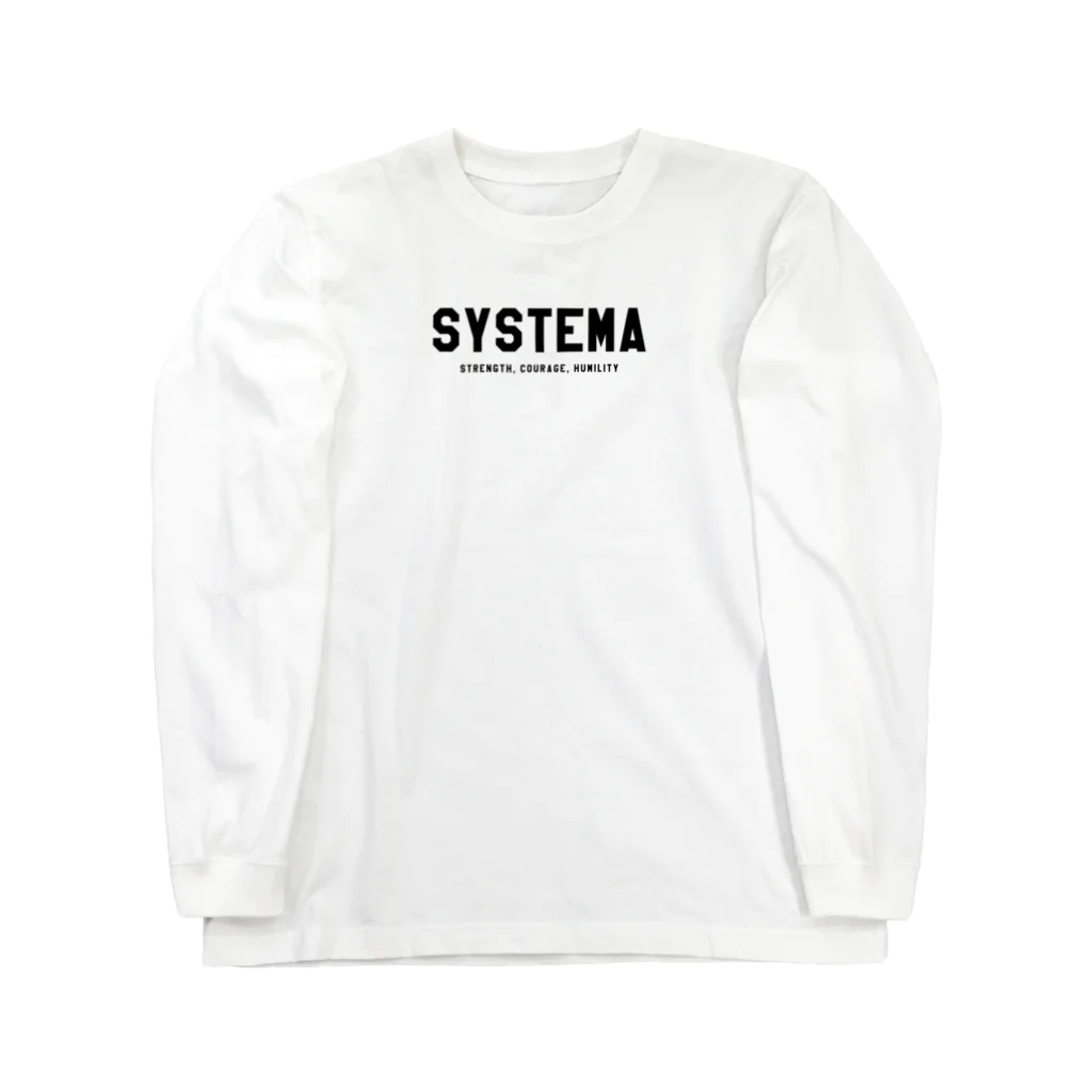 システマ東京のSYSTEMA 롱 슬리브 티셔츠