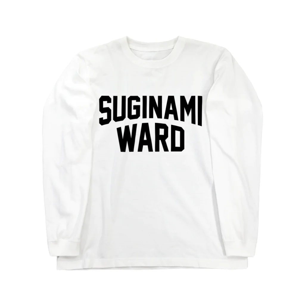 JIMOTOE Wear Local Japanの杉並区 SUGINAMI WARD Long Sleeve T-Shirt