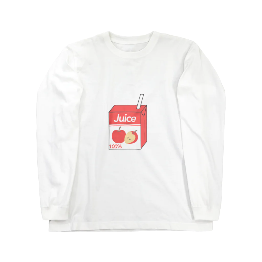 ___ken8のリンゴジュース Long Sleeve T-Shirt