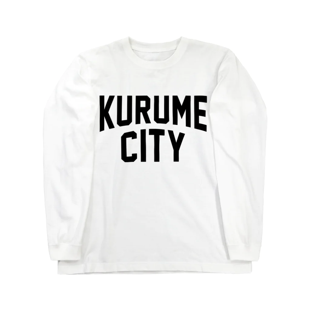 JIMOTO Wear Local Japanのkurume city　久留米ファッション　アイテム ロングスリーブTシャツ