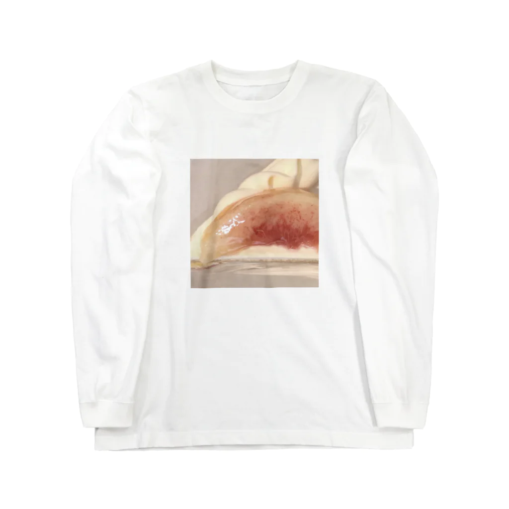 HORNのmomo cake Long Sleeve T-Shirt