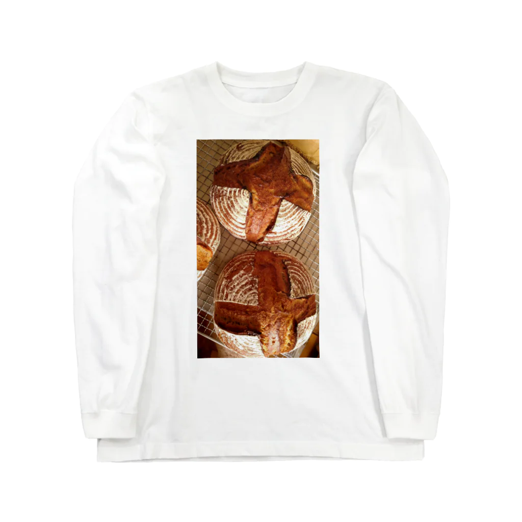 地球のめぐみのパン工房　ルナ・ジェナのルナ・ジェナ　カンパーニュ Long Sleeve T-Shirt