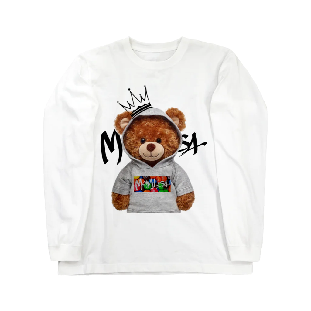 Elvis-MersonのMONALISA ✖️ BEAR ロングスリーブTシャツ