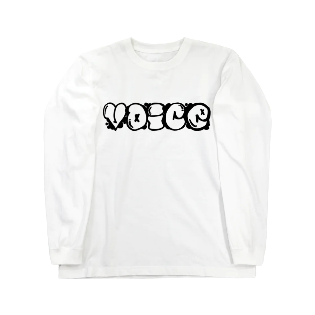 Voice BrandのシンプルロゴTEE Long Sleeve T-Shirt