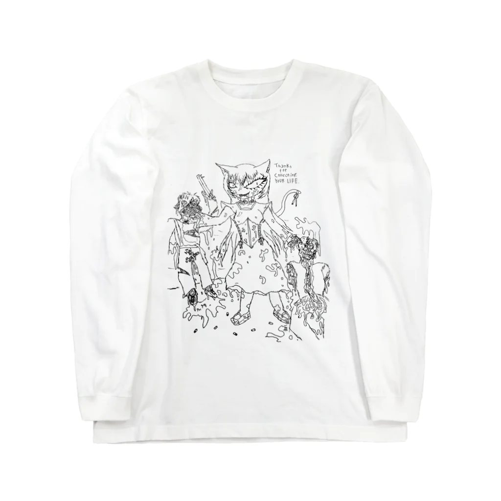 FORGOTTEN NIGHTMAREの"Payment due is Today" Long Sleeve T-Shirt