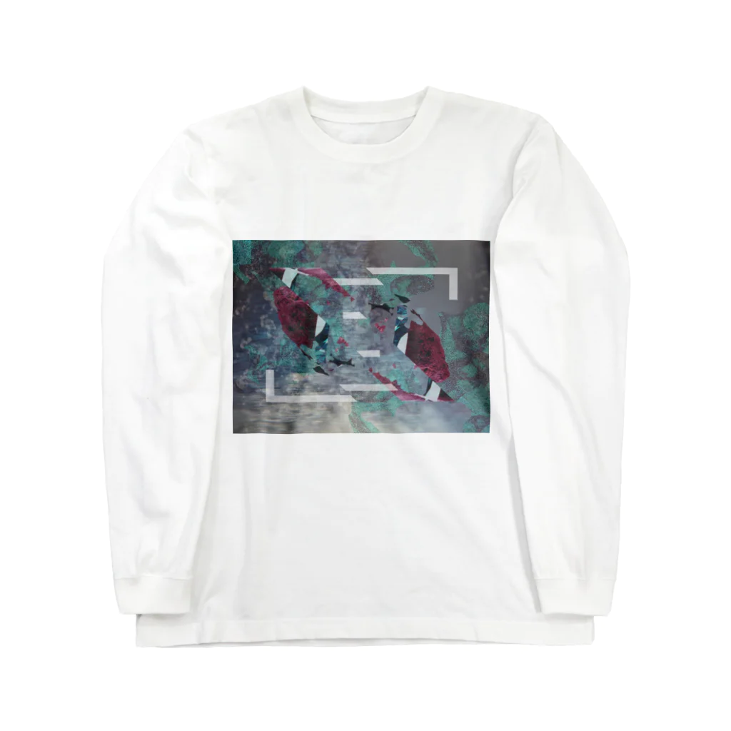 𝙠𝙚𝙣𝙞𝙘𝙝𝙞𝙛𝙪𝙠𝙪𝙝𝙖𝙧𝙖のHARB type-008 Long Sleeve T-Shirt