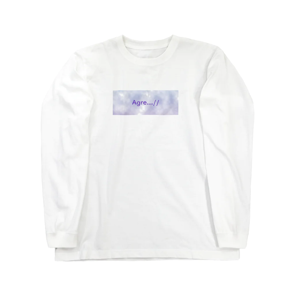 Agre...//のAgre...// Air Long Sleeve T-Shirt