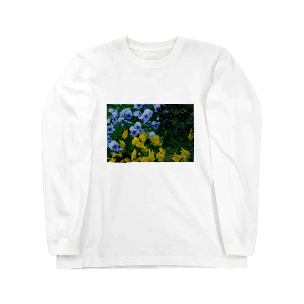 BobiのFlower0001 Long Sleeve T-Shirt