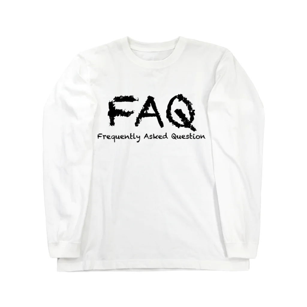 風天工房のFAQ（よくある質問）黒 ロングスリーブTシャツ
