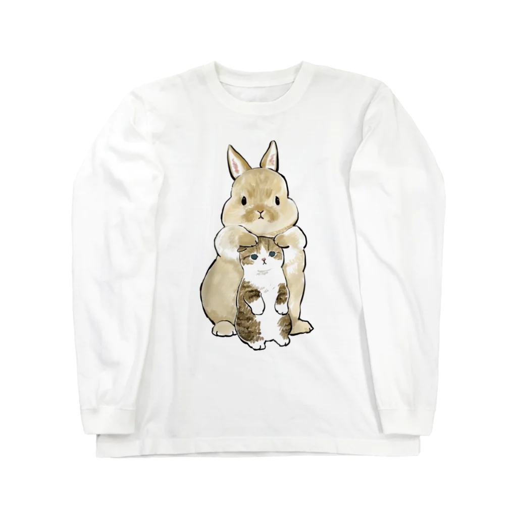 mofusandのちっこいねこ Long Sleeve T-Shirt