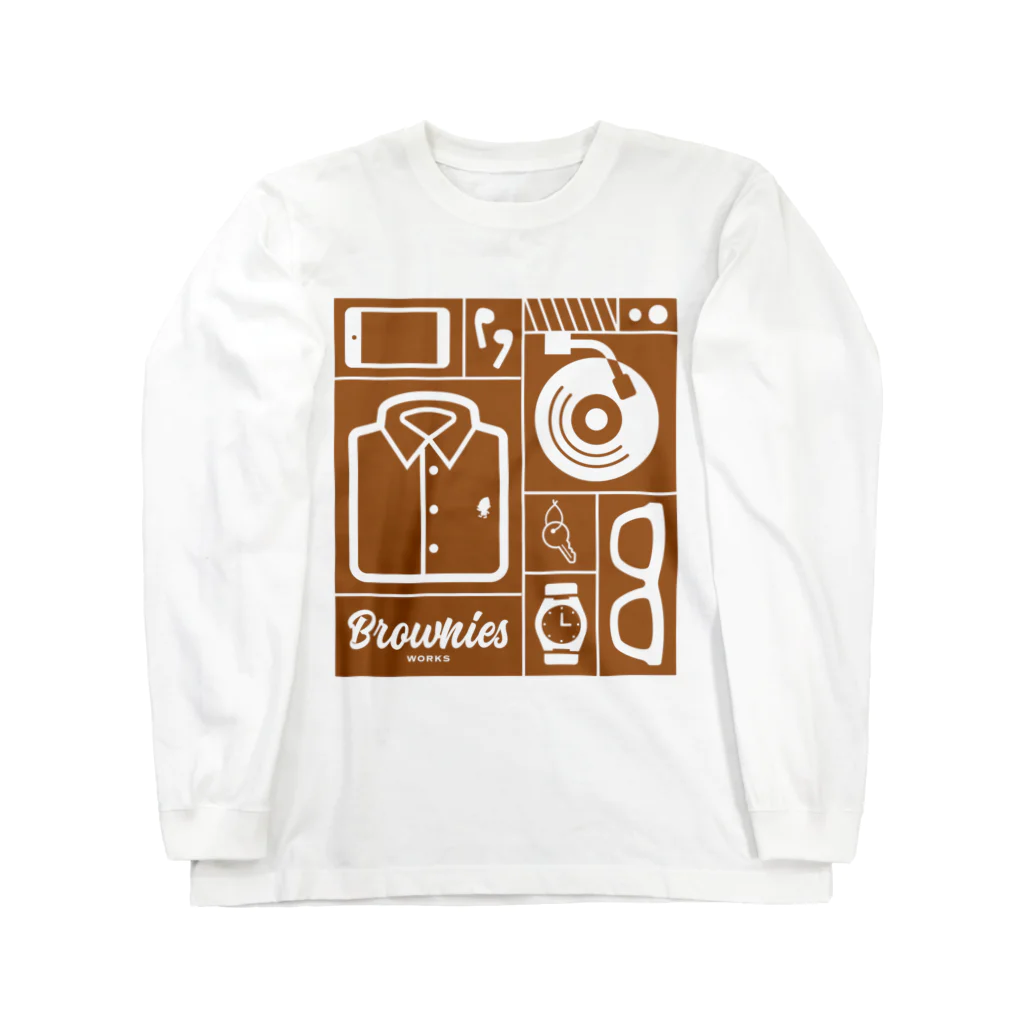 Brownies Works ShopのBrownies Works引き出し Long Sleeve T-Shirt