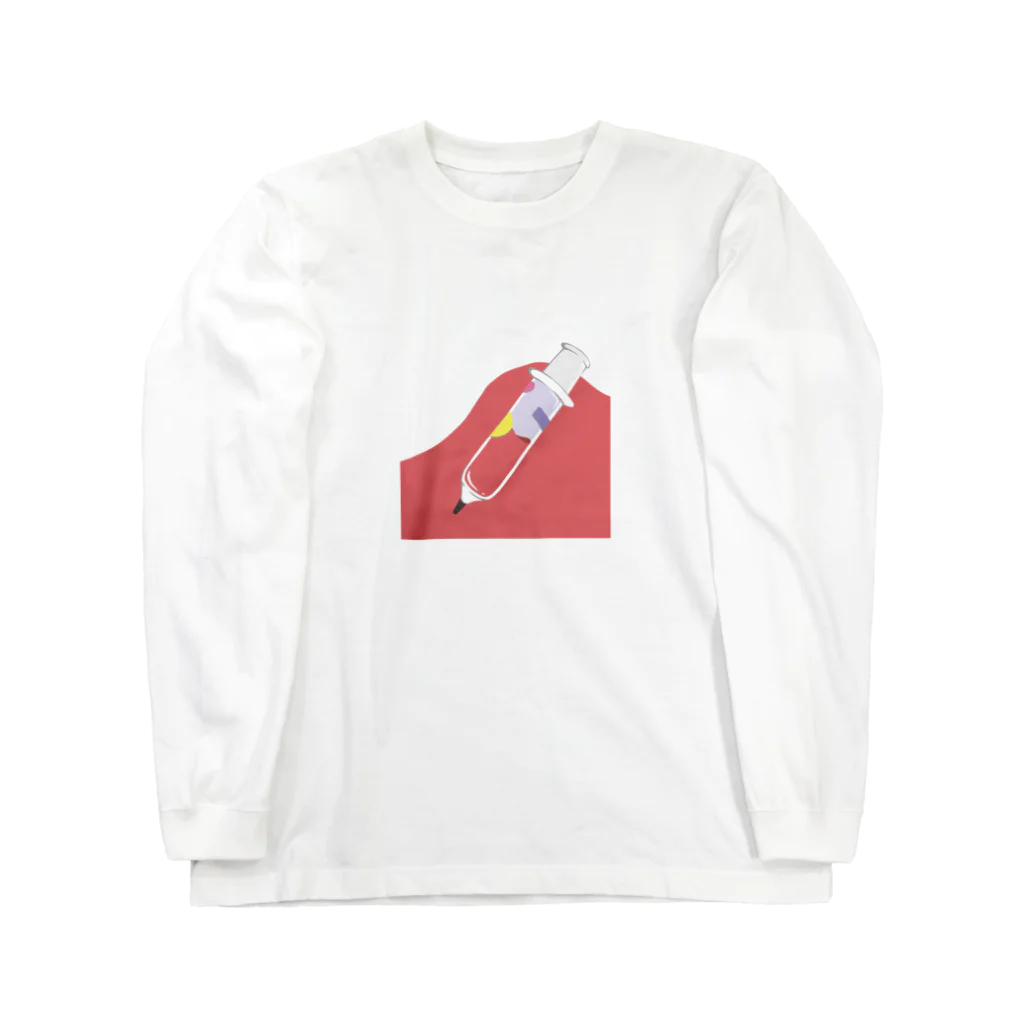 Sea-ONのITAKUNAI注射器ロンＴ Long Sleeve T-Shirt