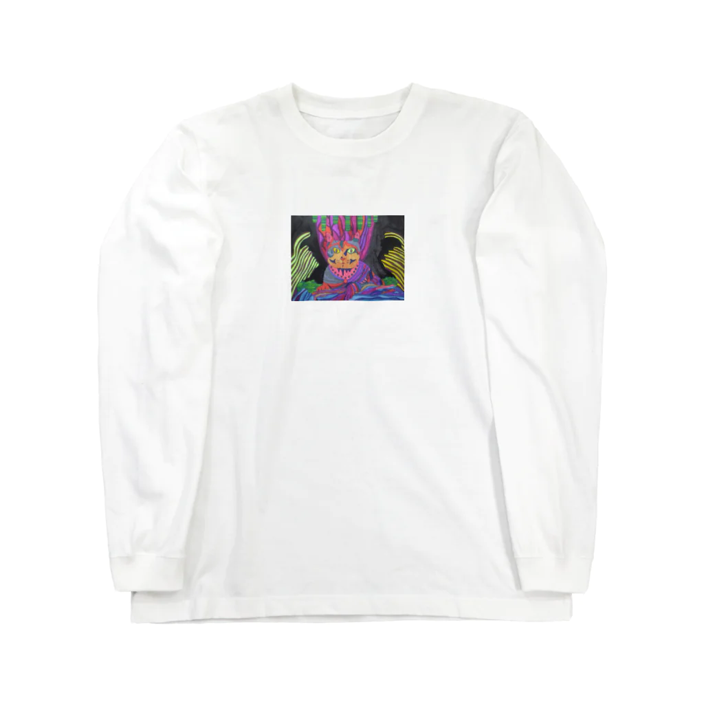 カズイのネコアートのcatart Long Sleeve T-Shirt