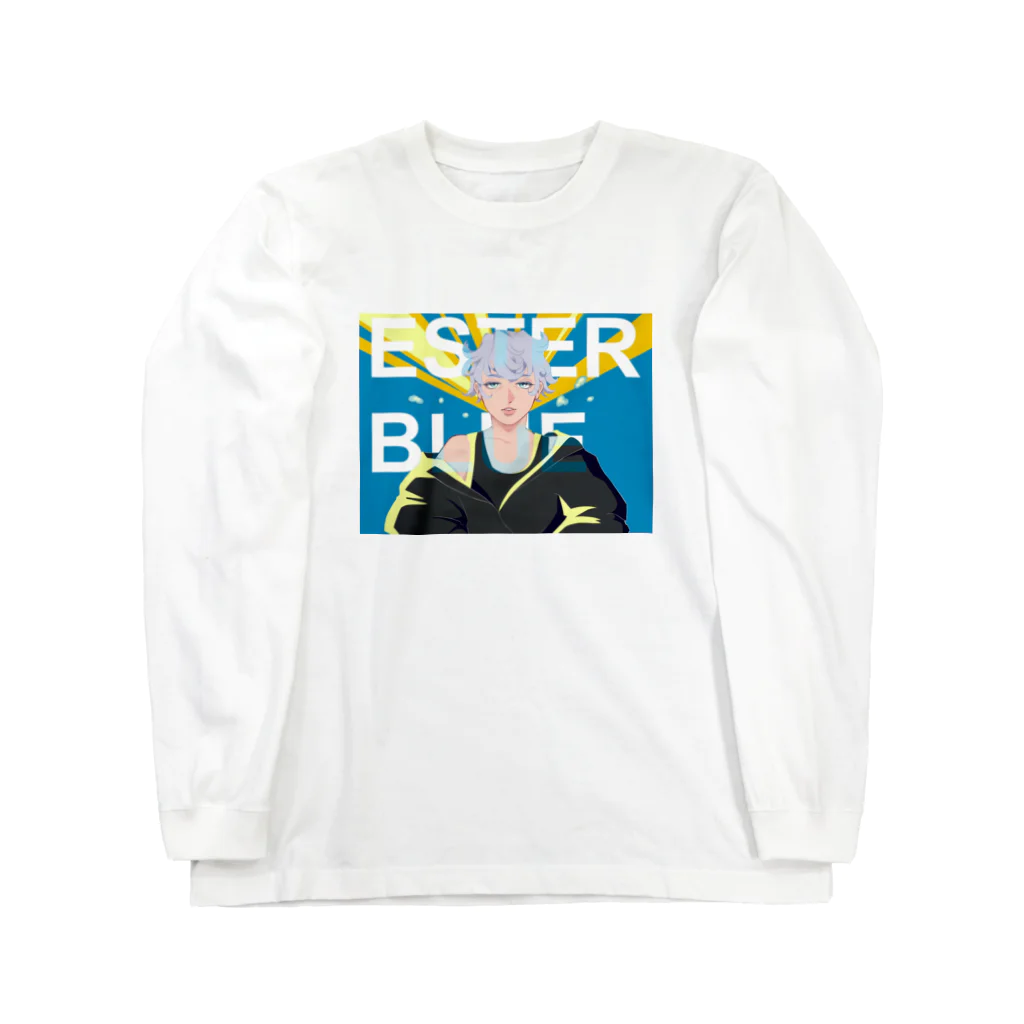 田団団長@ナマハゲダーのESTER BLLUE  Long Sleeve T-Shirt