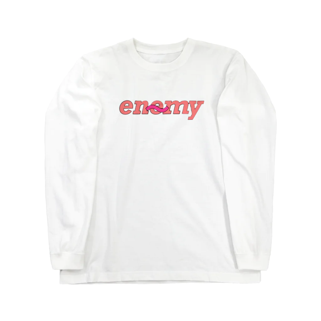 enemy07のねっとさーふぃん💻🏄‍♂️🌊 ロングスリーブTシャツ