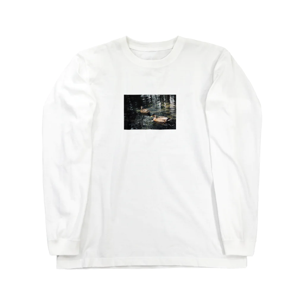 ○の上高地のいきもの１ Long Sleeve T-Shirt