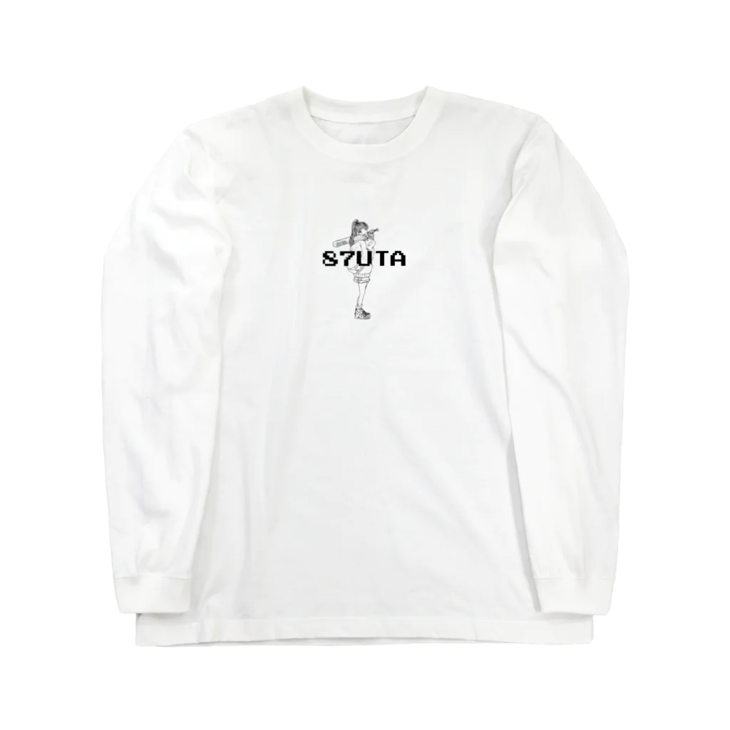 87uta (はなうた）の87uta 横向少女 Long Sleeve T-Shirt