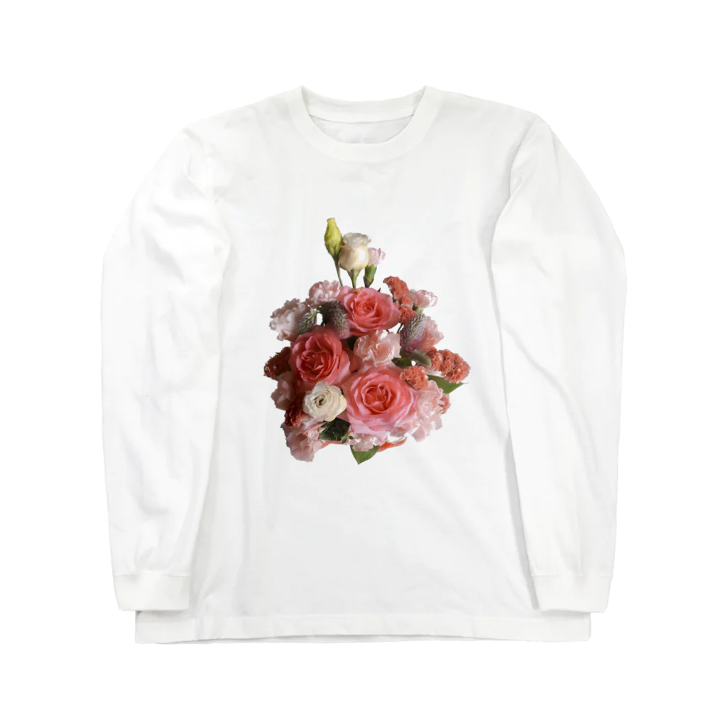 Puska du leuilのブーケのある生活 -summer- Long Sleeve T-Shirt