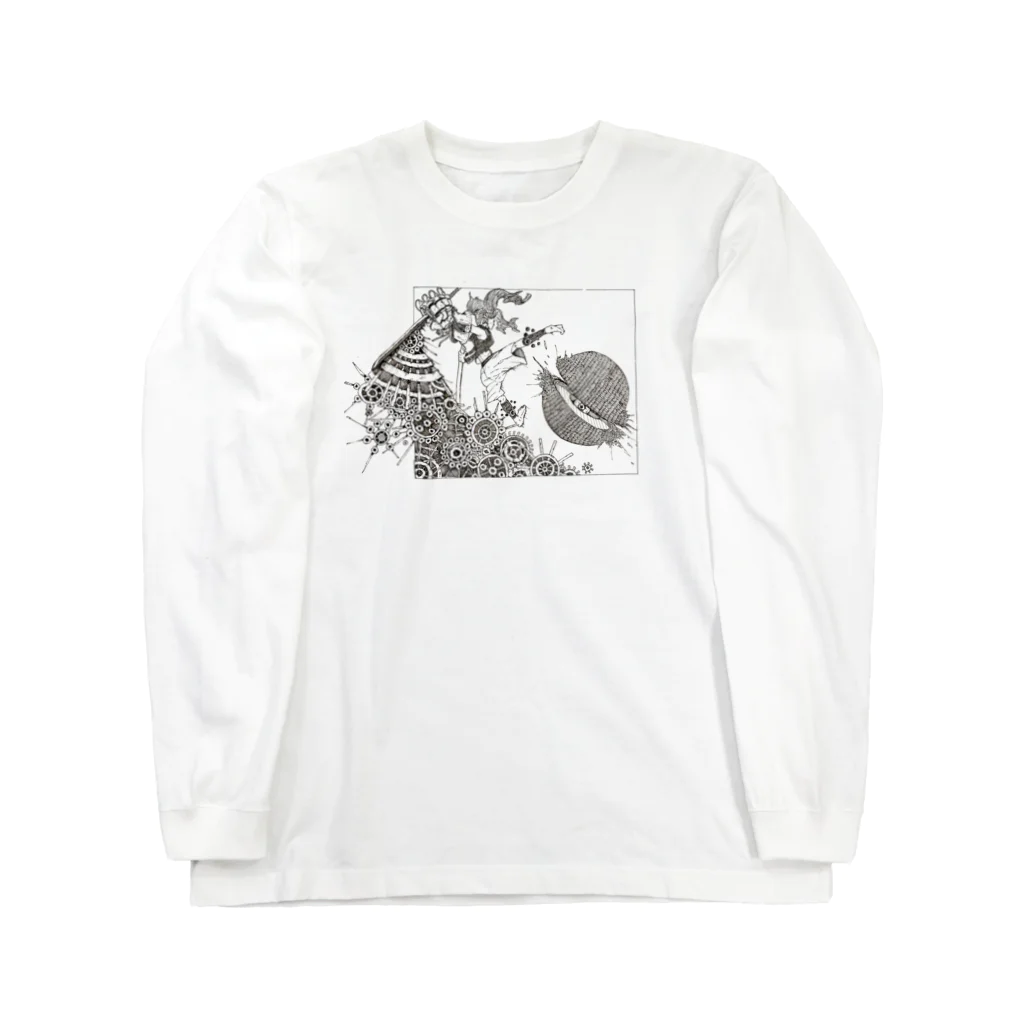 87uta (はなうた）の87uta オリジナル　「ブレイカー」 ロングTシャツ Long Sleeve T-Shirt