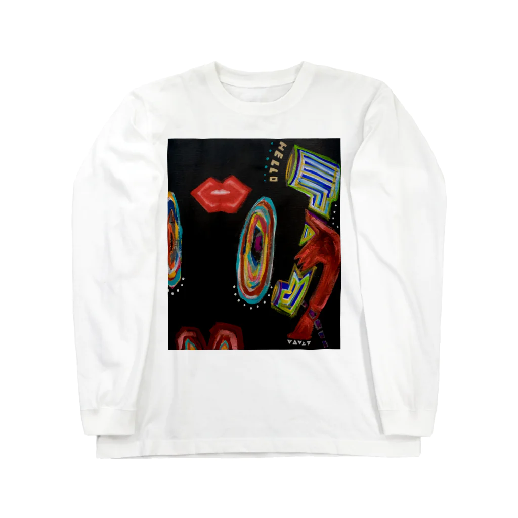 kentaのhello hello Long Sleeve T-Shirt