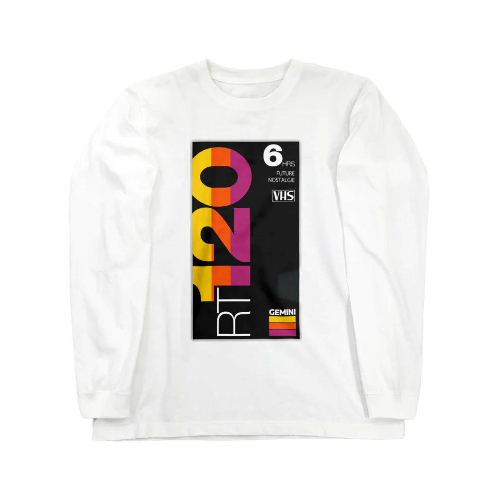 nostalgieのnostalgic_VHS_01 ロングスリーブTシャツ