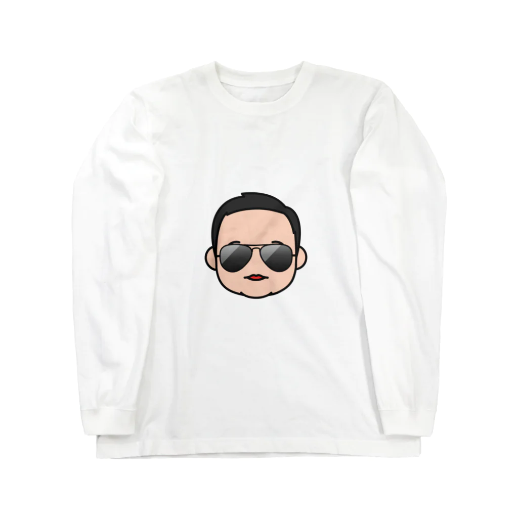 Michi Designの赤ちゃん社長（サングラス） Long Sleeve T-Shirt