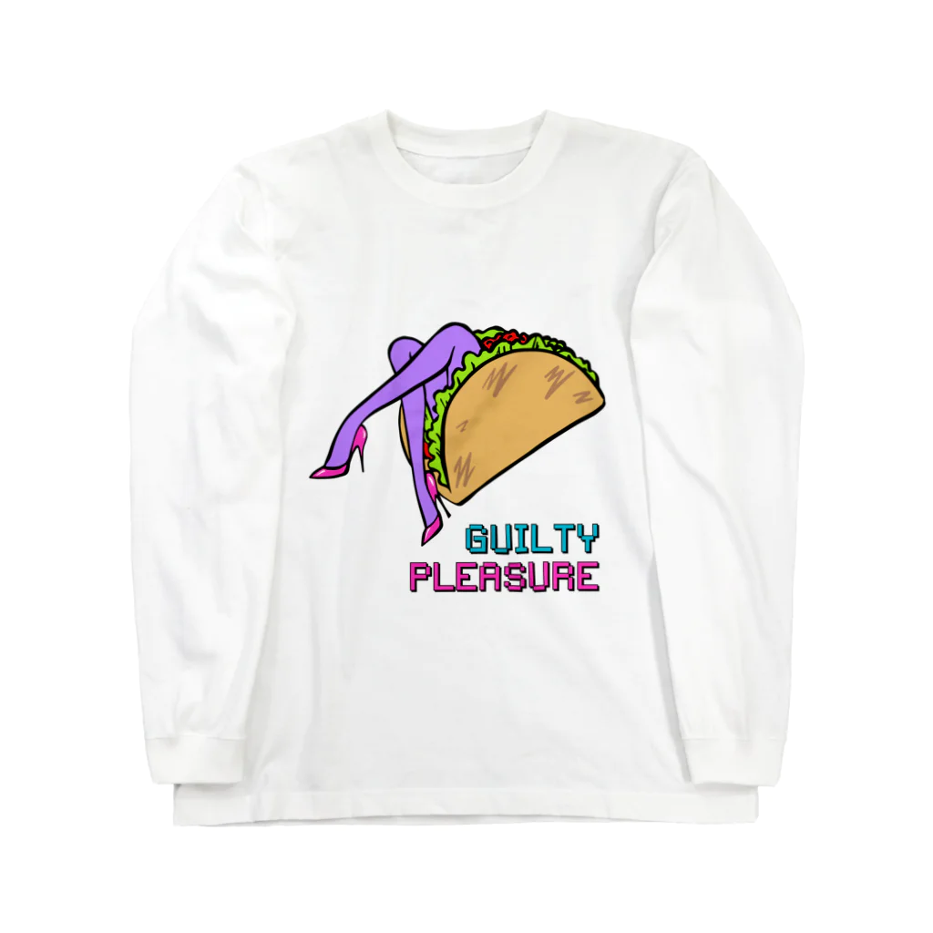 Mieko_Kawasakiのタコス中毒🌮 ロングスリーブTシャツ