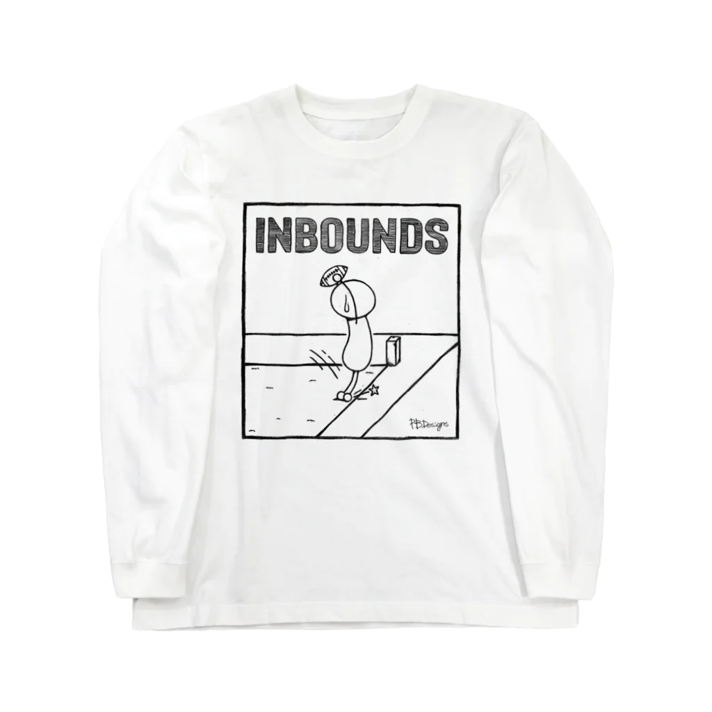 PB.DesignsのPBスティック君　inbounds ロングスリーブTシャツ