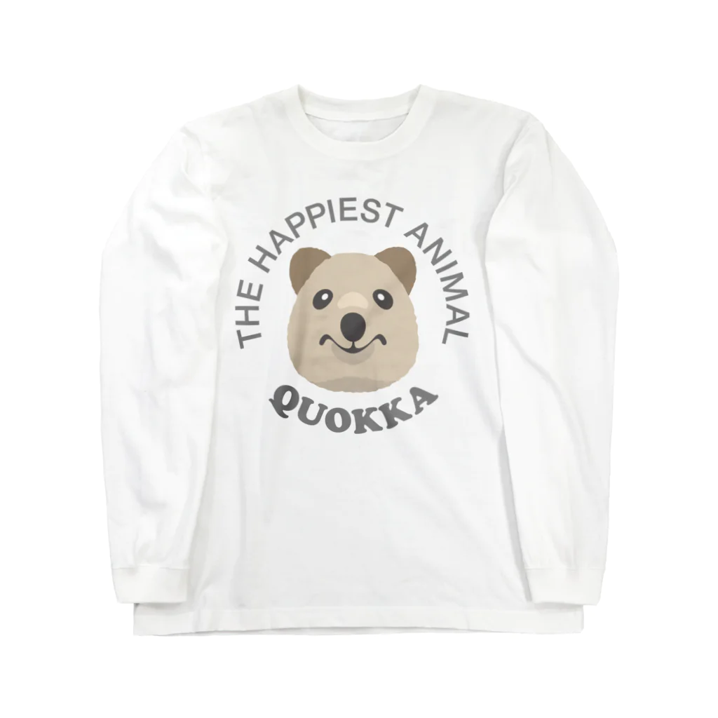 SHOP KazzBのクオッカ(Quokka) ロングスリーブTシャツ