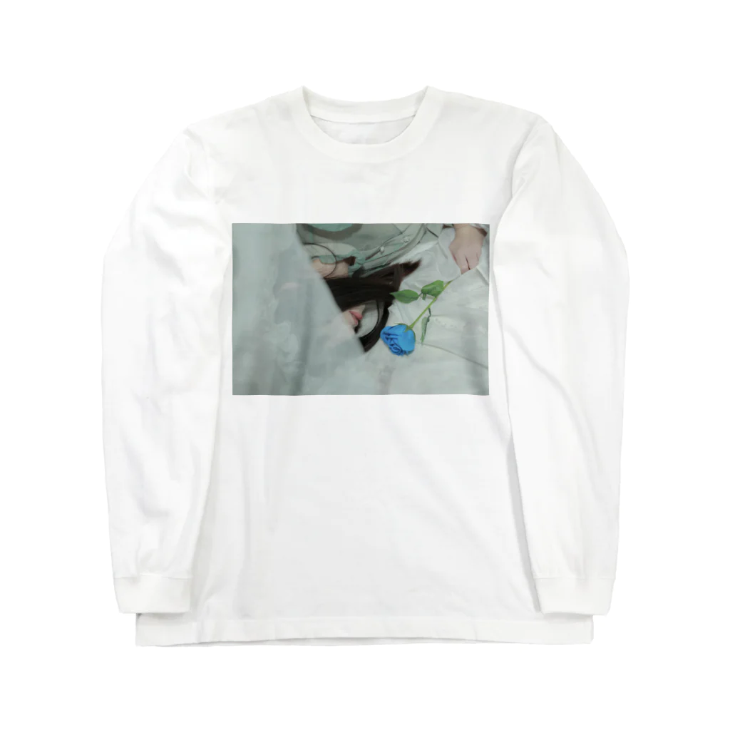 ののなずの顔の隠れた少女 Long Sleeve T-Shirt