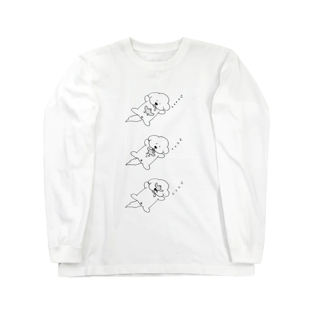 いぬけんやさんのいぬけんすやすや Long Sleeve T-Shirt